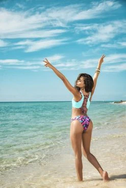 Espiral Reversible Caribbean Nights Bikini