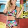 Espiral High Waisted Floral Bikini SWIMWEAR 2 Espiral High Waisted Floral Bikini SWIMWEAR