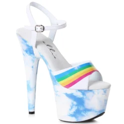 Ellie Shoes 7 Cloud Print Sandal
