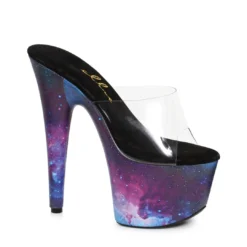 Ellie Shoes 7 Pointed Stiletto Mule Sandal