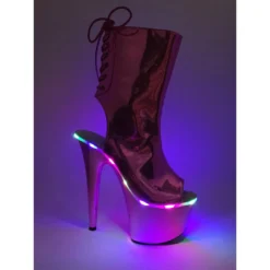 Ellie Shoes 7 Heel Ankle Boots With Led Platform