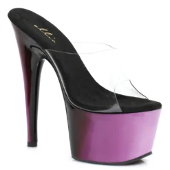 Ellie Shoes 7 Inch Mule With Ombre Design