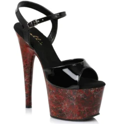 Ellie Shoes 7 Inch Web Design Juliet Sandal