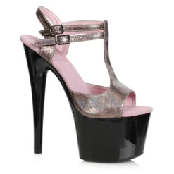 Ellie Shoes 7T-STRAP SHIMMER SANDAL
