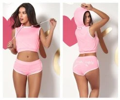 Espiral Today Cupid Pink Pajamas SLEEPWEAR