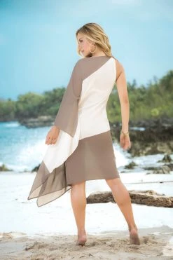 Espiral Asymmetrical Beach Dress