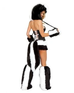 JValentine Flower Skunk Leg Warmers