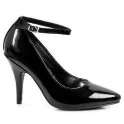 Ellie Shoes B Width Pump With Ankle Strap