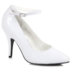 Ellie Shoes B Width Pump With Ankle Strap