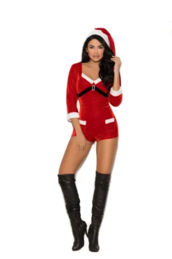 Elegant Moments Holiday Cutie Romper CHRISTMAS