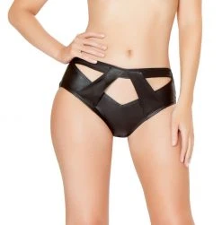 Roma Costume Cutout Shorts Plus Size Lingerie