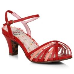 Ellie Shoes Tri Toned Strappy Sandal