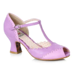 Ellie Shoes T Strap Heel With Peeptoe