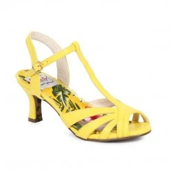 Ellie Shoes Peep Toe T Strap Sandal