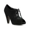 Ellie Shoes Black Shoe With Laces