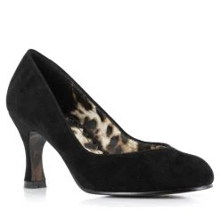 Ellie Shoes Closed Toe Microfiber Pump