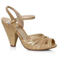 Ellie Shoes Glitter Shimmer Material Sandal
