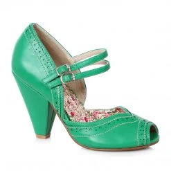 Ellie Shoes 4 Peep Toe Double Strap Maryjane