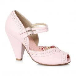 Ellie Shoes 4 Peep Toe Double Strap Maryjane
