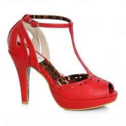 Ellie Shoes 4 T-Strap Peep Toe
