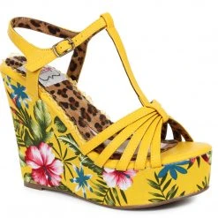 Ellie Shoes 4 Tiki Wedge