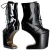 Ellie Shoes 5.5 Heel Platform Bootie With Laces 1 Ellie Shoes 5.5 Heel Platform Bootie With Laces