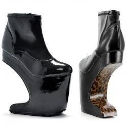 Ellie Shoes 5.5 Heel Platform Ankle Bootie