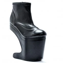 Ellie Shoes 5.5 Heel Platform Ankle Bootie