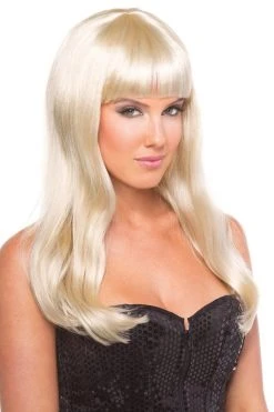 Be Wicked Rave Accessories Pop Diva Wig Blonde