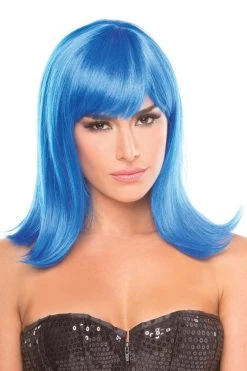 Be Wicked Doll Wig Dark Blue