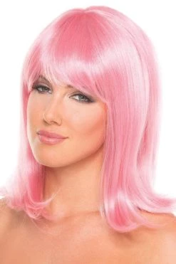 Be Wicked Rave Accessories Doll Wig Pink