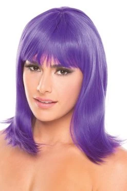 Be Wicked Rave Accessories Doll Wig Purple