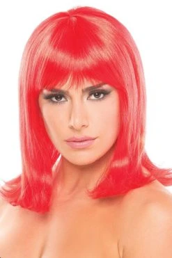 Be Wicked Doll Wig Red Rave Accessories