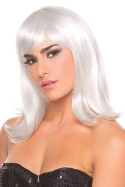Be Wicked Doll Wig White Rave Accessories