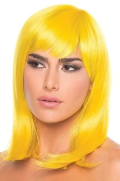 Be Wicked Doll Wig Yellow Rave Accessories