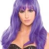 Be Wicked Rave Accessories Burlesque Wig Purple 1 Be Wicked Rave Accessories Burlesque Wig Purple