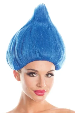 Be Wicked Troll Wig Unisex Blue ACCESORIES