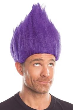 Be Wicked ACCESORIES Troll Wig Unisex Purple