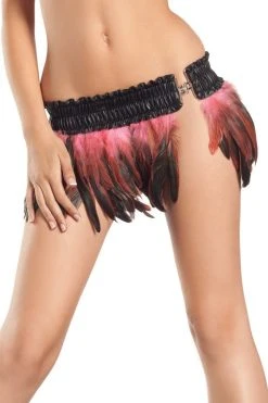 Be Wicked Exotic Feather Skirt