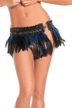 Be Wicked Turkey Exotic Feathers Skirt