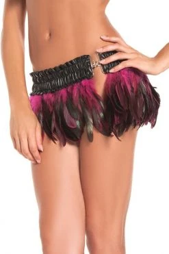 Be Wicked Turkey Exotic Feathers Skirt