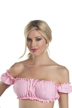 Be Wicked CLOTHING Scrunch Top Pink