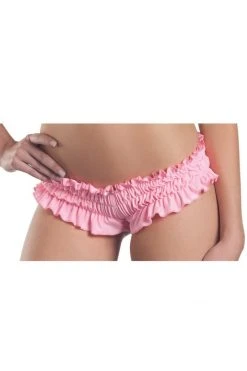 Be Wicked Mini Ruffled Shorts Pink