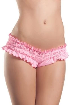 Be Wicked Mini Ruffled Shorts Pink