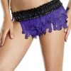 Be Wicked Feather Ruffled Skirt