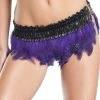 Be Wicked Feather Skirt CLOTHING