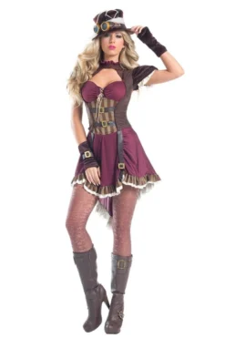 Be Wicked Steampunk Rider Costume COSTUMES