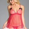 Be Wicked LINGERIE Santa Baby Babydoll