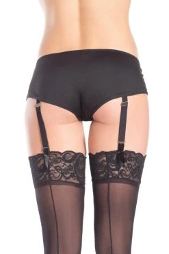 Be Wicked Boyshort With Garters LINGERIE