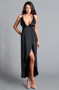 Be Wicked Asia Dress Black SLEEPWEAR